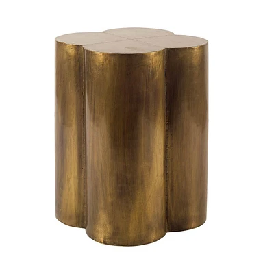 Modern Brass End Table – Sleek Metallic Accent Piece