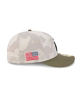 New Era Men's Light Beige/Olive Minnesota Twins 2025 Armed Forces Day 59FIFTY Fitted Hat