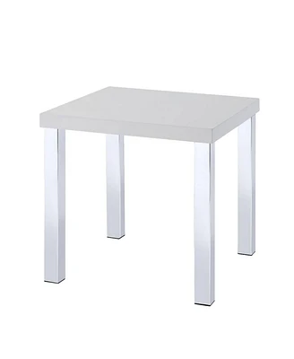Glossy Square End Table – Stylish Addition to Living Spaces