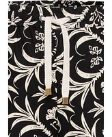 Olsen Women's Anna Fit Ornamental Cropped Pant