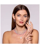 Anna Zuckerman Bauble Drop 4 Carat Cushion Earrings