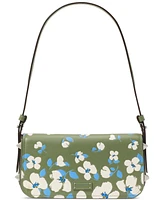 kate spade new york Liv Painterly Bouquet Mini Leather Shoulder Bag