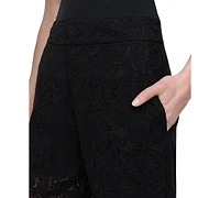 Dkny Jeans Women's Lace Cropped Pants