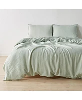100% European Flax Linen 2 Pc Sham Set