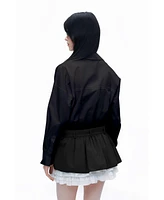 Nocturne Women's Shirt Collar Bodysuit