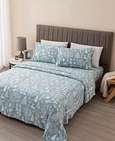 Linery & Co. Ultra Soft Cozy Velvet Plush Fleece Sheet Set