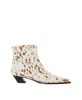 Maguire Shoes Lucena Heeled Pony-Hair Ankle Boot