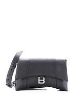 Pre-Owned Balenciaga Small Downtown Soft Hourglass Shoulder Bag Leather