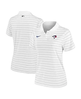 Nike Women's White Toronto Blue Jays Authentic Collection Victory Performance Polo Shirt