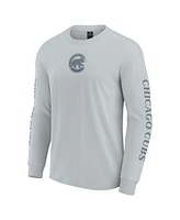Fanatics Men's Gray Chicago Cubs Elements Strive Long Sleeve T-Shirt