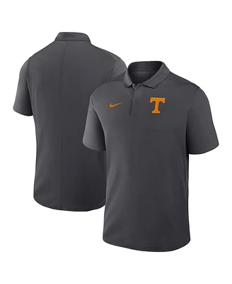 Nike Men's Anthracite Tennessee Volunteers Primetime Victory Primary Logo Performance Polo Shirt