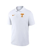 Nike Men's White Tennessee Volunteers Primetime Victory Primary Logo Performance Polo Shirt