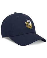 Nike Men's Navy Michigan Wolverines Club Swoosh Performance Adjustable Hat