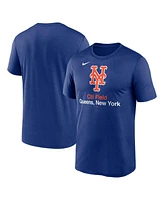 Nike Men's Royal New York Mets Stadium Legend Performance T-Shirt