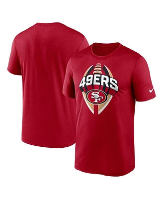 Nike Men's Scarlet San Francisco 49ers Legend Icon Performance T-Shirt