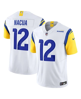 Nike Men's Puka Nacua White Los Angeles Rams Vapor F.u.s.e. Limited Player Jersey
