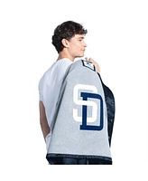 Starter Men's Navy San Diego Padres Cooperstown Collection Point Man Full-Snap Coaches Jacket