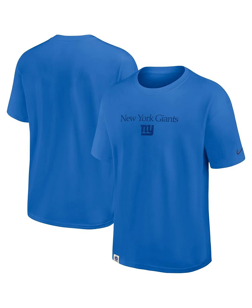 Nike Men's Royal New York Giants Glory Max90 T-Shirt