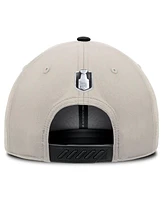 Fanatics Men's Black/Gray Washington Capitals 2025 Metropolitan Division Champions Locker Room Adjustable Hat