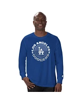 Starter Men's Royal Los Angeles Dodgers Halftime Long Sleeve T-Shirt