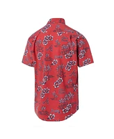 Reyn Spooner Men's Red Atlanta Braves Kekai Button-Down Shirt