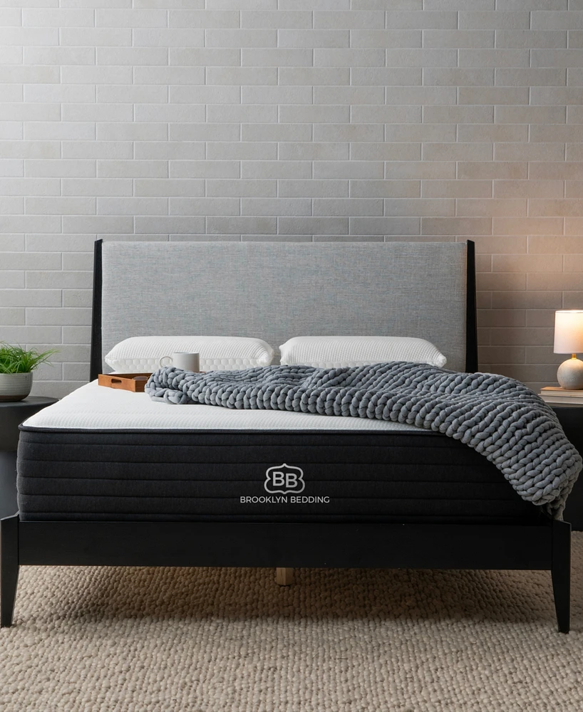 Brooklyn Bedding Select 12" Gel Memory Foam Hybrid Cushion Firm Tight Top Mattress