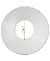 Antique White Small Empire Mushroom Pleated Lamp Shade 5" Top x 11" Bottom x 7.5" High (Clip-On) Replacement - Springcrest