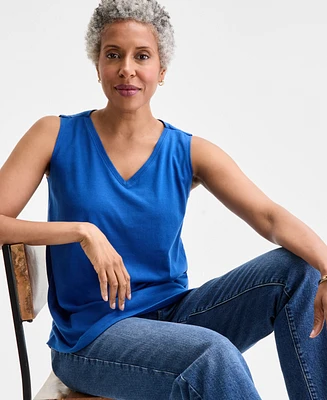 Style & Co Women's V-Neck Tank Top, Created for Macy's