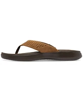 Columbia Men's Boatside Leather Lightweight Flip Flop Sandals