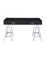 Compact Writing Desk with 2 Storage Drawers – Ideal for Small Spaces