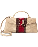 Brahmin Dayan Multi Westlake Medium Leather Satchel