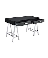 Contemporary Writing Desk with Two Drawers – Ideal for Organization