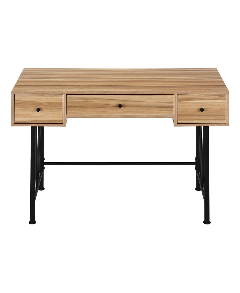 Computer Desk with 3 Drawers – Organized Storage for Work and Study