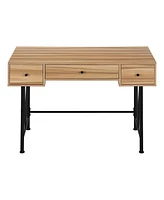 Computer Desk with 3 Drawers – Organized Storage for Work and Study
