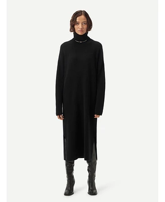 Gobi Cashmere Women's Turtleneck Dress