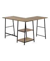 L Shape Computer Desk with Ample Storage – Perfect for Small and Large Spaces