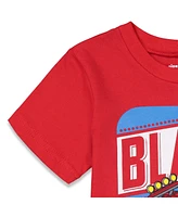 Blaze and the Monster Machines Little Boys T-Shirt Mesh Shorts Outfit Set