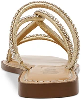 Wild Pair Gabryell Embellished Slip-On Flat Sandals, Created for Macy's