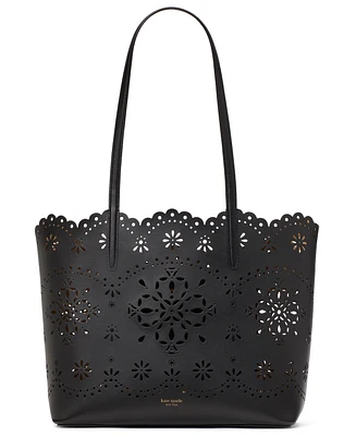kate spade new york Do It All Perforated Leather Tote Bag