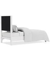 Catriona Twin Upholstered Bed, Created for Macy's