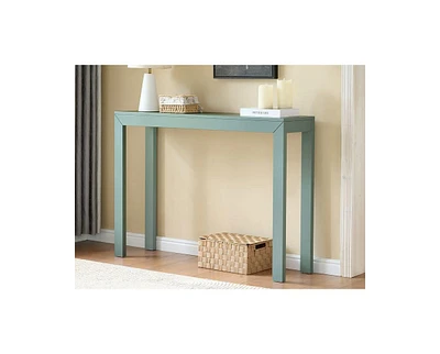 Kings Brand Furniture Russel Long Console Table - Minimalist and Slim Entryway Table for Decorative Displays, Sofa Table