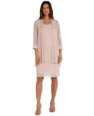 R & M Richards Petite Flyaway Jacket Dress