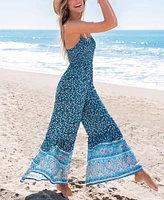 Cupshe Women's Petals the Breeze Floral Jumpsuit