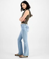 Celebrity Pink Juniors' Low-Rise Extended-Tab Bootcut Jeans