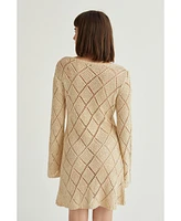 Crescent Women's Rena Cover Up Mini Dress