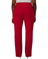 Kasper High-Rise Pull-On Rivet Pants, Regular & Plus