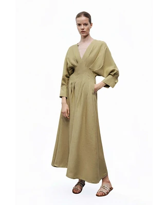 Nocturne Women's Pleated Midi Dress