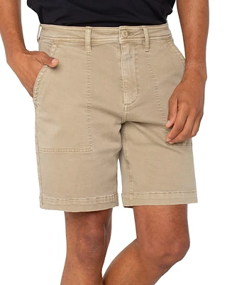 Liverpool Los Angeles Men's Cotton-Blend Relaxed 8" Shorts