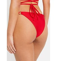 Lscn by Lascana Women's O-Ring Cheeky Bikini Swimsuit Bottom