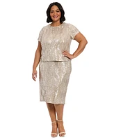 Muse Plus Sequined Skirt
